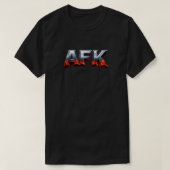 AFK Tシャツ (デザイン正面)