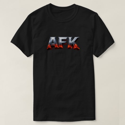 AFK Tシャツ (デザイン正面)