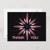 Aflame Thank Youポストカード ポストカード (正面/裏面)