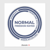 AFLDS向けの大型NORMALステッカー シール (シート)