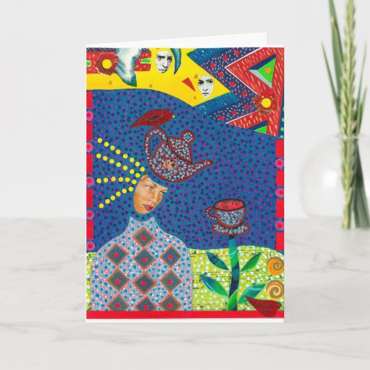 Afloat Greeting Card カード (正面)