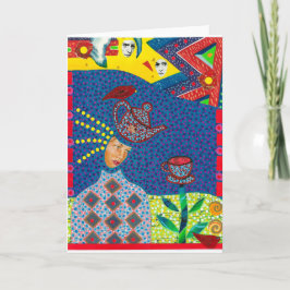 Afloat Greeting Card カード