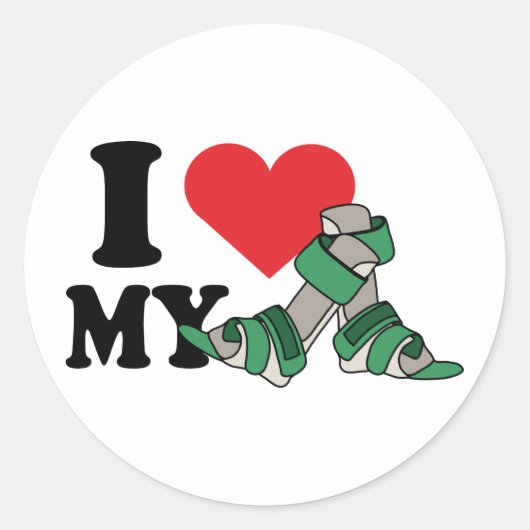 AFO Loveスタンプ ラウンドシール (正面)