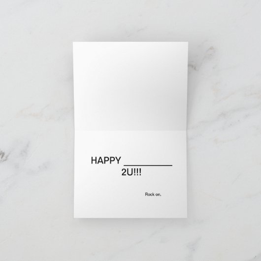 AFR全Occaision SuperCard カード (内部)