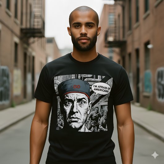 Afraid of the Noise – Comic Tee Tシャツ