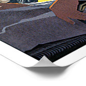 AFRICAを飛行機オールド航空フランスの旅行で訪れる ポスター (角)