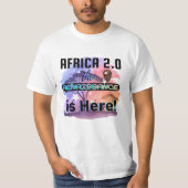 Africa 2.0: The Renaissance is Here | Tシャツ (正面)