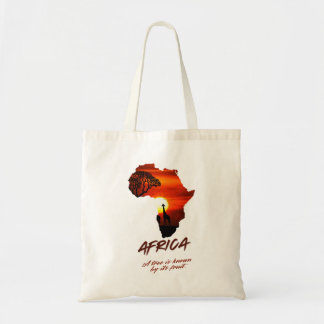 Africa - A tree is known  by its fruit. トートバッグ