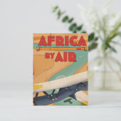 Africa By Airのポスター インビテーションポストカード (スタンド正面)