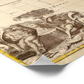 Africa circa 1725 ポスター (角)