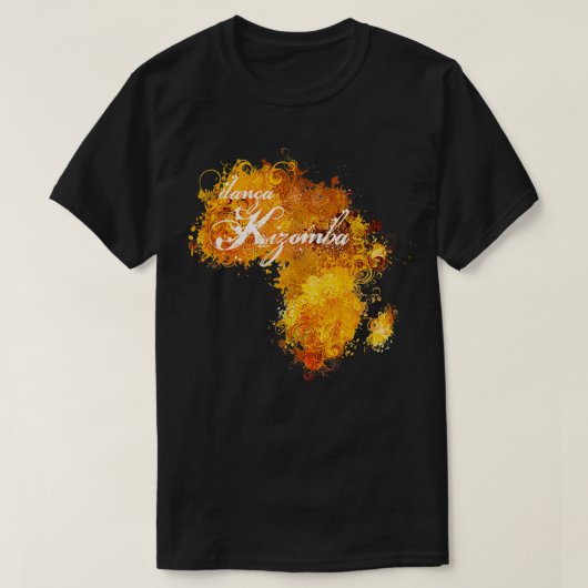 Africa Dana Kizomba Tシャツ (デザイン正面)