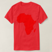 Africa illustration tシャツ (デザイン正面)