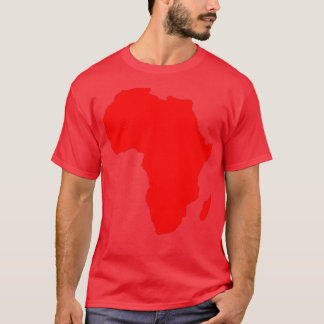 Africa illustration tシャツ