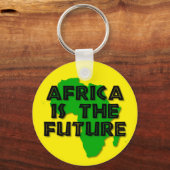 AFRICA IS THE FUTURE キーホルダー (裏面)