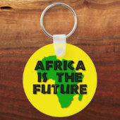 AFRICA IS THE FUTURE キーホルダー (正面)