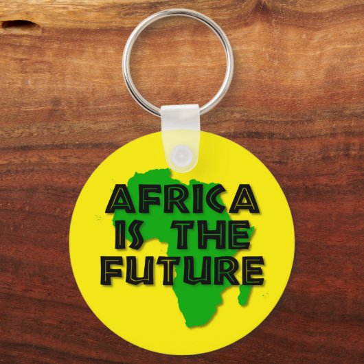 AFRICA IS THE FUTURE キーホルダー (正面)