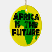 AFRICA IS THE FUTURE セラミックオーナメント (右)
