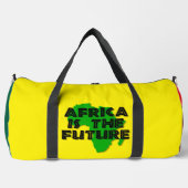 AFRICA IS THE FUTURE ダッフルバッグ (正面)