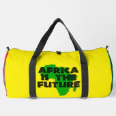 AFRICA IS THE FUTURE ダッフルバッグ (裏面)