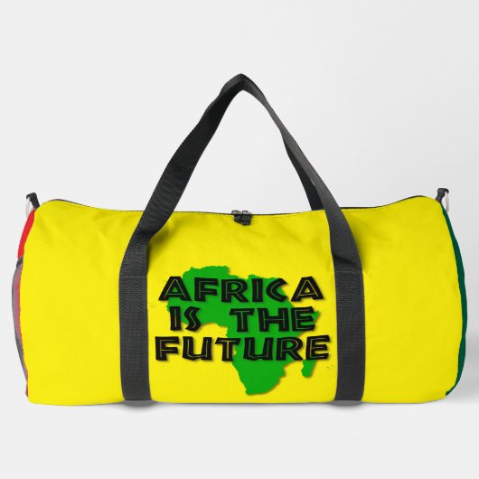 AFRICA IS THE FUTURE ダッフルバッグ (裏面)