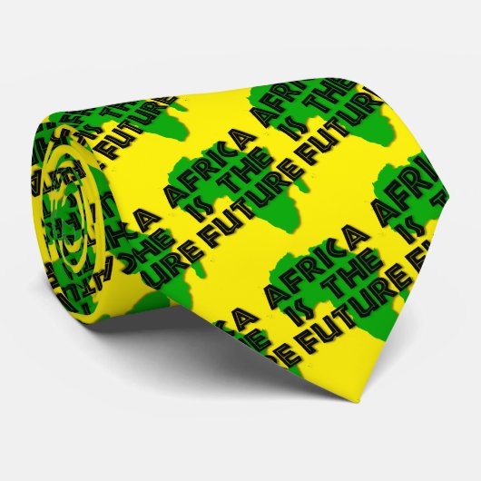 AFRICA IS THE FUTURE ネクタイ (ロール)