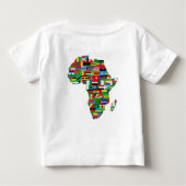 AFRICA IS THE FUTURE ベビーTシャツ (裏面)