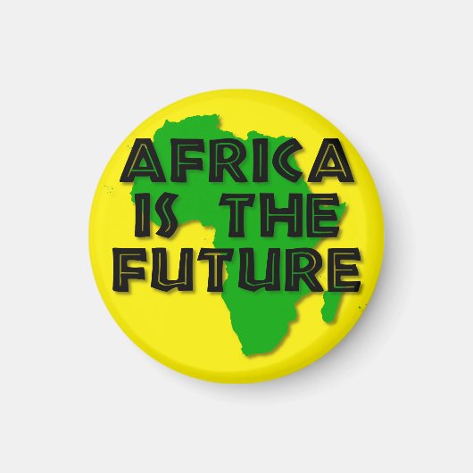 AFRICA IS THE FUTURE マグネット (正面)