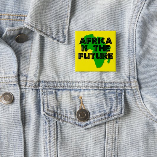 AFRICA IS THE FUTURE 缶バッジ (インサイチュ)
