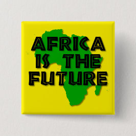 AFRICA IS THE FUTURE 缶バッジ