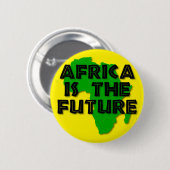 AFRICA IS THE FUTURE 缶バッジ (正面&裏面)