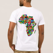 AFRICA IS THE FUTURE Tシャツ (裏面)