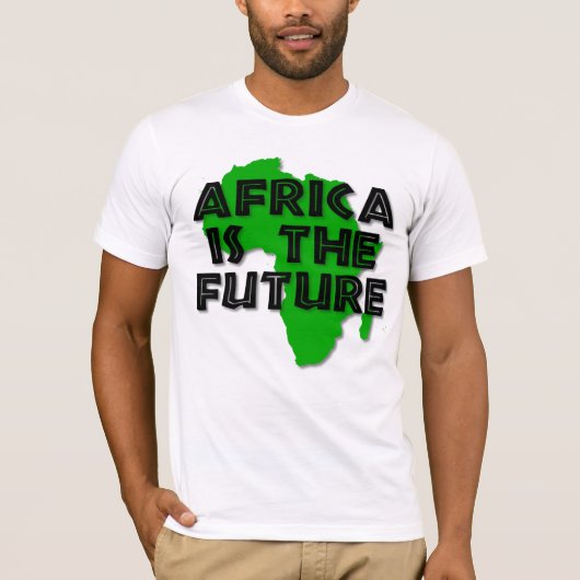 AFRICA IS THE FUTURE Tシャツ (正面)