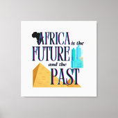 Africa is The Future & The Past |  キャンバスプリント (正面)