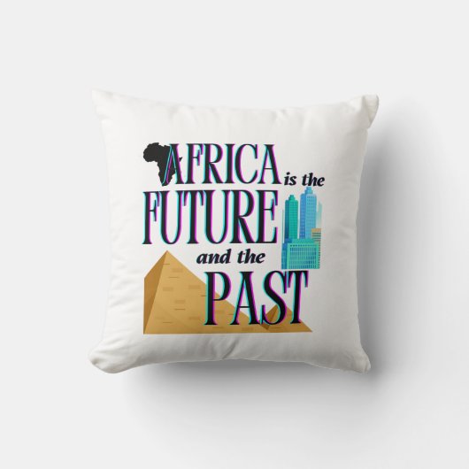 Africa is The Future & The Past | クッション (正面)