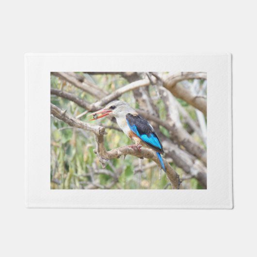 Africa - Kingfisher ドアマット (正面)