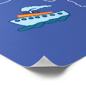 Africa Map ポスター (角)