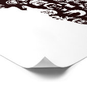 Africa Map ポスター (角)