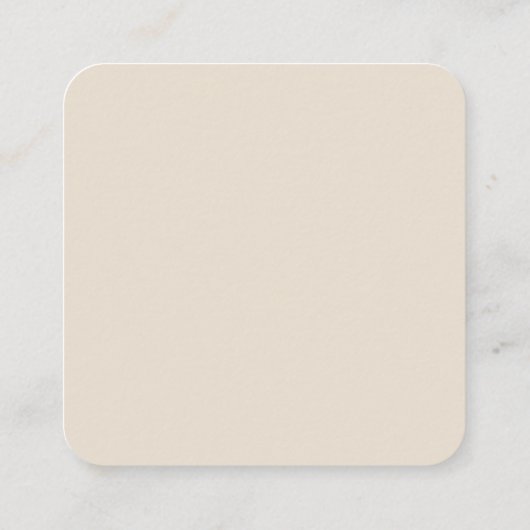 Africa Map Decorative Tribal Elements Pattern スクエア名刺 (裏面)