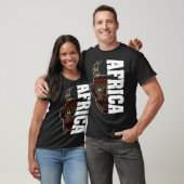 Africa Mask African Afro History Reggae Melanin Tシャツ (ユニセックス)