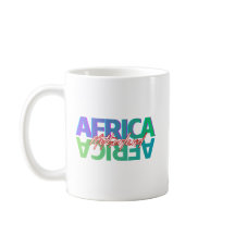 AFRICA: Motherland – 白い光沢マグカップ
