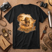 Africa No Apology. Cheetah | Africa Pride Wildlife トライブレンドTシャツ