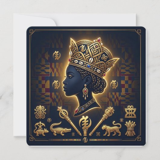 Africa Queen  招待状 (正面)