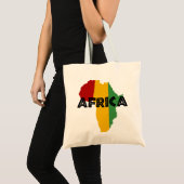 Africa Rasta Color トートバッグ (正面(商品))