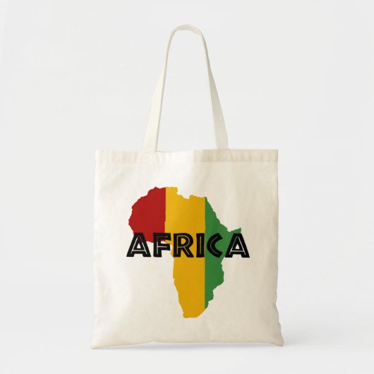 Africa Rasta Color トートバッグ (正面)