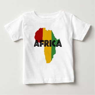 Africa Rasta Color ベビーTシャツ