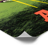 Africa Travel Poster African Art BOAC Print  ポスター (角)