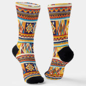 Africa United Afro African Wax Print Afri Socks  ソックス (傾斜あり)