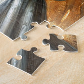 African American Angel With Halo ジグソーパズル (側面)