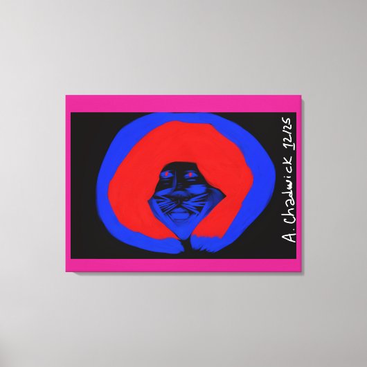 African American Art キャンバスプリント (正面)