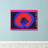 African American Art キャンバスプリント (インサイチュ (ウッドフロア))